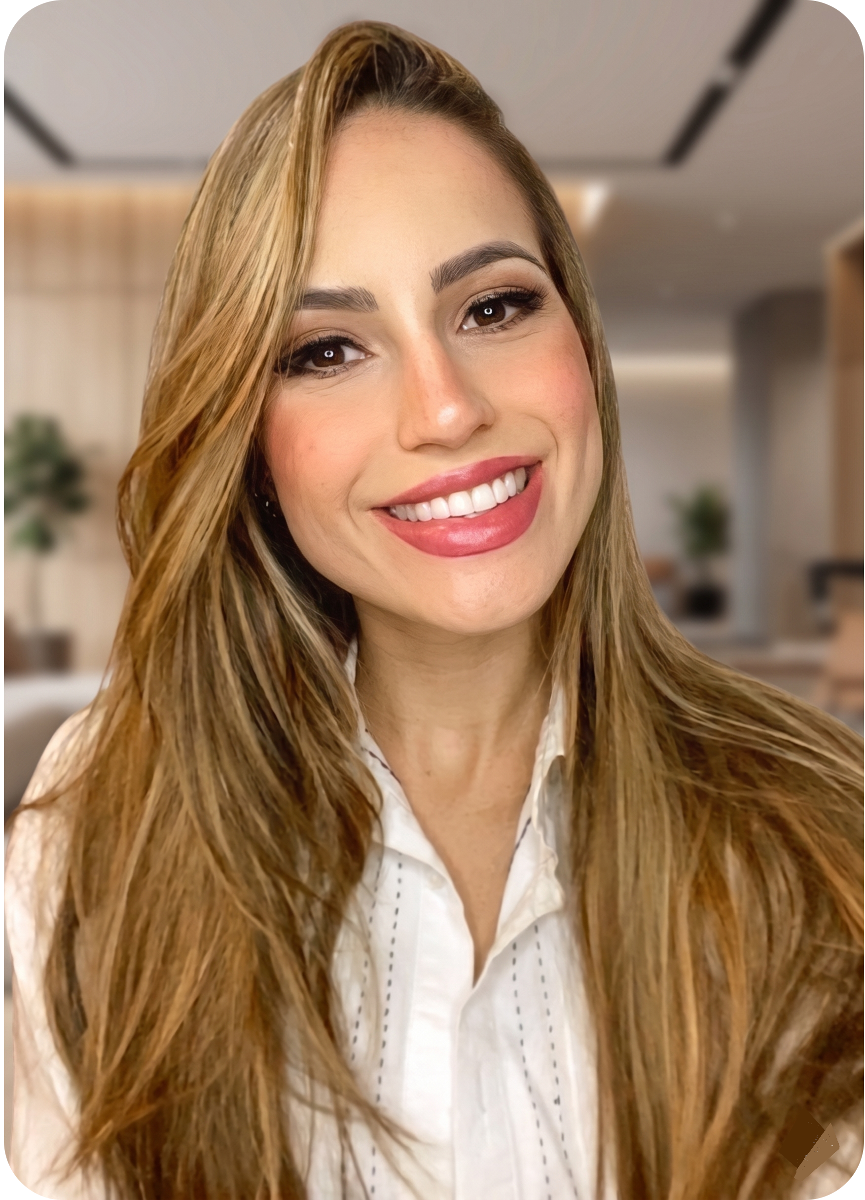Retrato da psicóloga Isabela Corrêa
