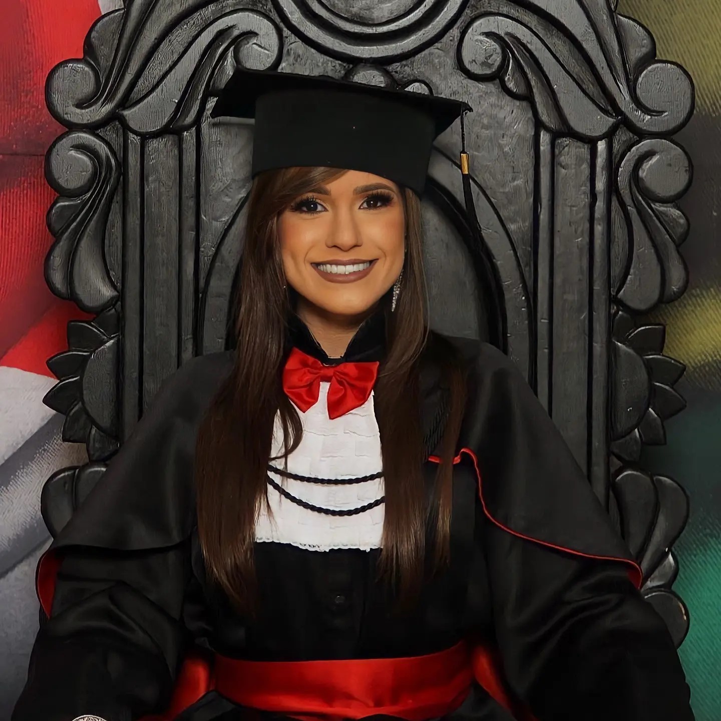 Isabela Corrêa em sua formatura